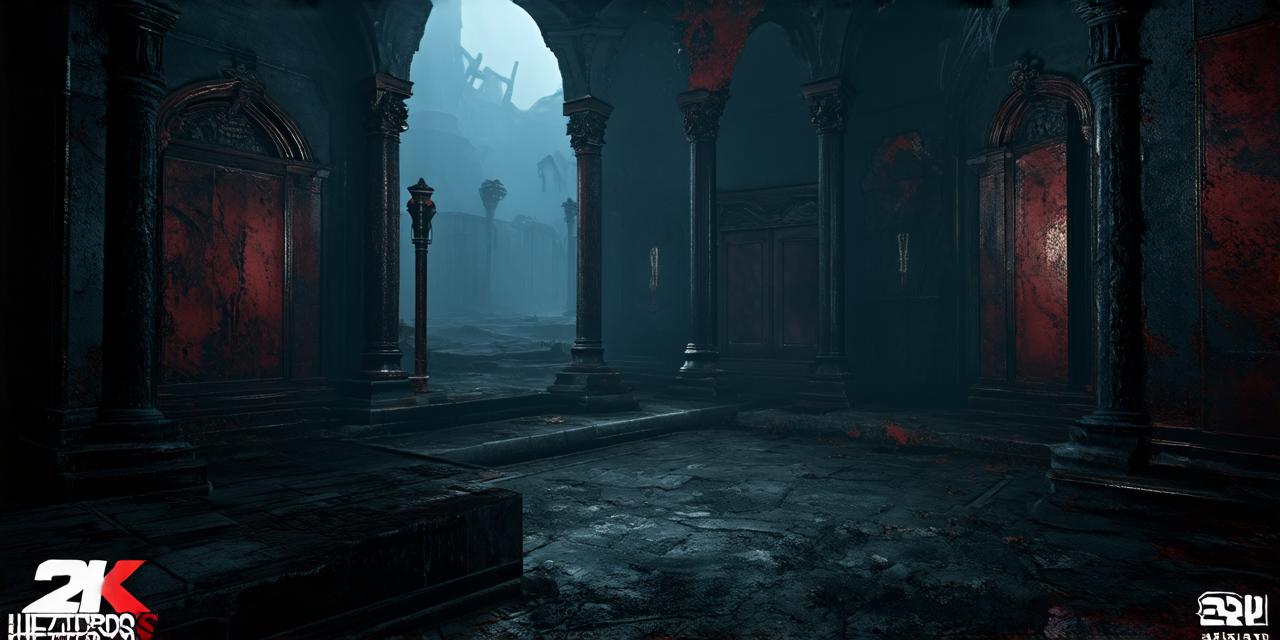 3D horror game made with Unity